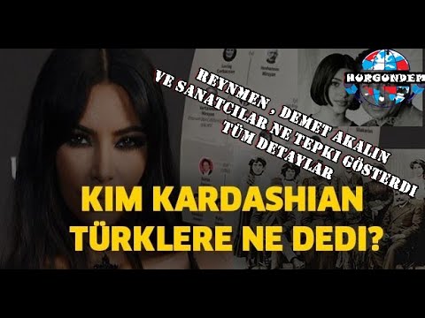Kim Kardashian'dan skandal Türkiye paylaşımı! ve Ünlülerin Tepkileri