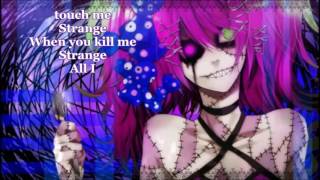 Tokio Hotel Ft  Kerli Strange Nightcore Lyrics