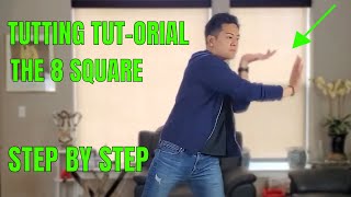 Tutting TUT-ORIAL | The 8 Square Tutorial Step By Step | Richstylez