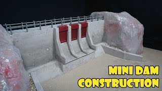 Mini Dam Construction | How To Build It  Full Video