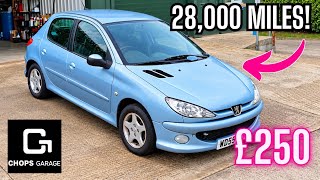 This low mile Peugeot 206 was headed for the scrapyard! Can we save it?
