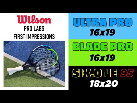 ✨NEW✨ Wilson Pro Labs Racquet Review: 💙 Ultra Pro (H19