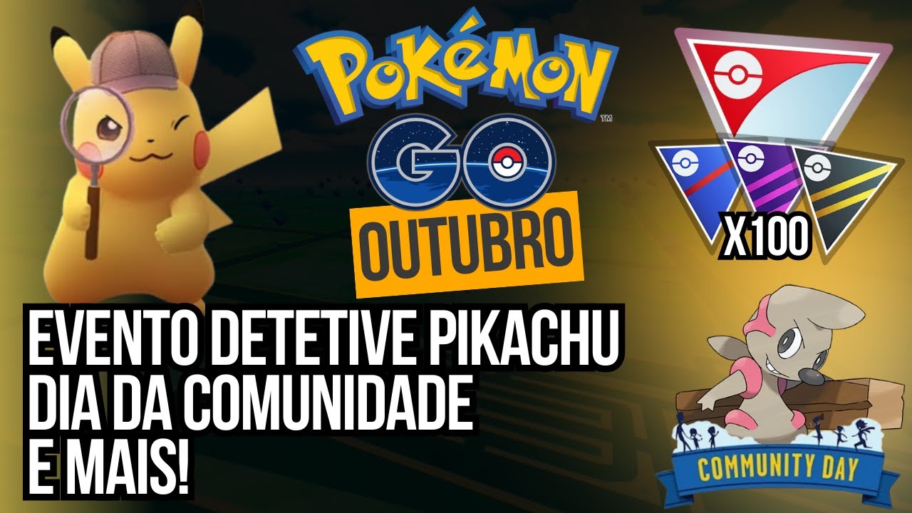 Pokémon GO - Eventos do Mês de Outubro de 2023