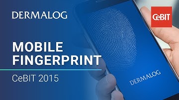 Mobile Fingerprint Scanner at CeBIT 2015