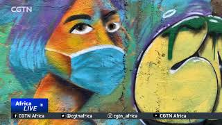 Young artist uses Graffiti to educate the masses about COVID-19