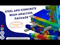 Introduction to Steel and Concrete Beam Analysis and Simulation