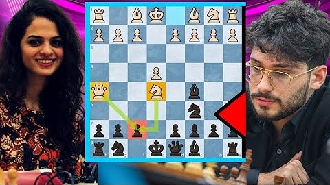 Attacking Chess Game: 10 By Tania Sachdev vs Alireza Firouzja #chessgame #chesspuzzle #chessplayer