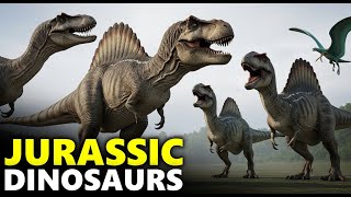 Jurassic World Rebirth Dinosaurs Size &amp; Weight Comparison 3D | All New Dinosaurs | T-REX VS D-REX