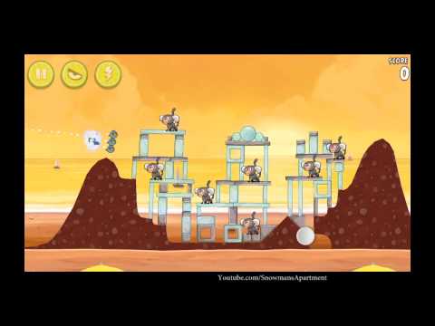 Angry Birds Rio Golden BeachBall Level 16 To 30 ALL LEVELS 2nd Page Walkthrough 3 Stars HD