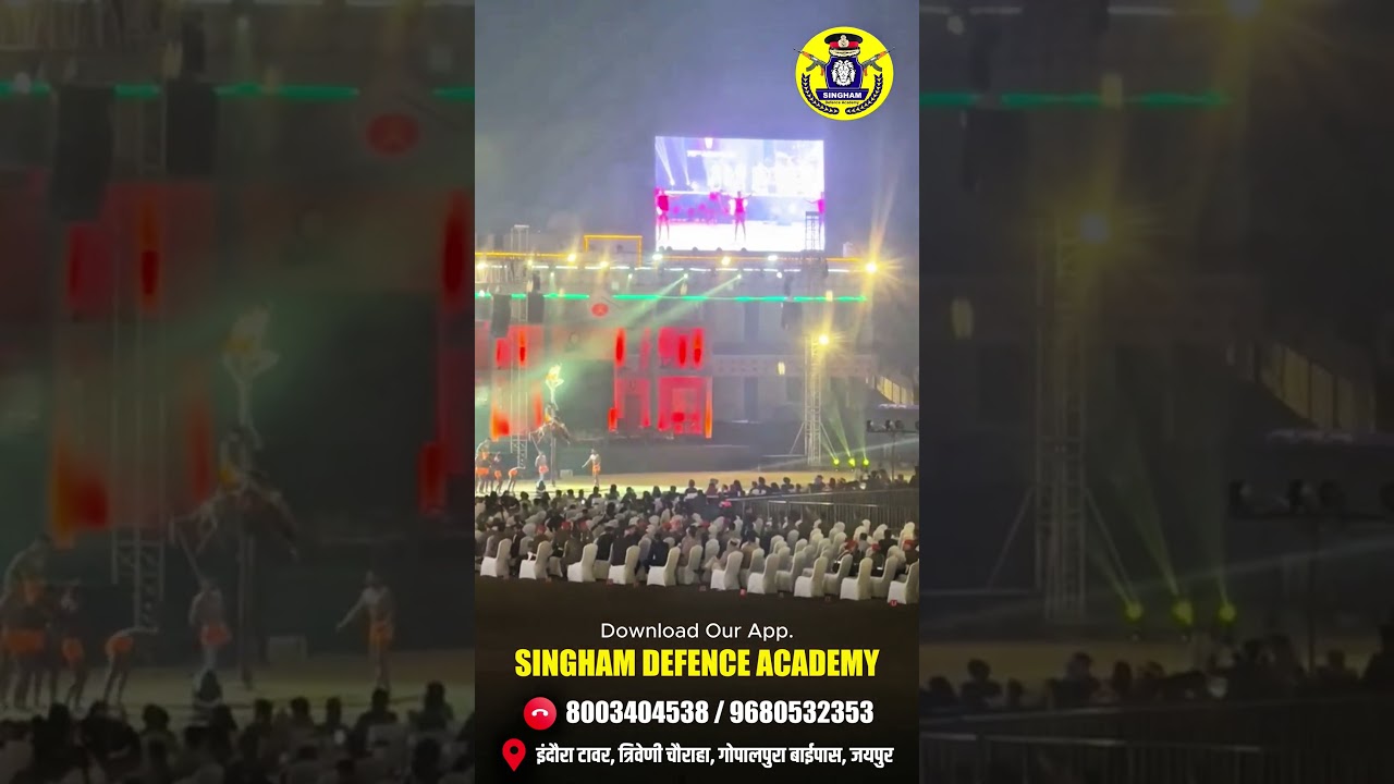 Future Soldiers Parade | Singham Defence Academy Jaipur | Army Police NDA Training