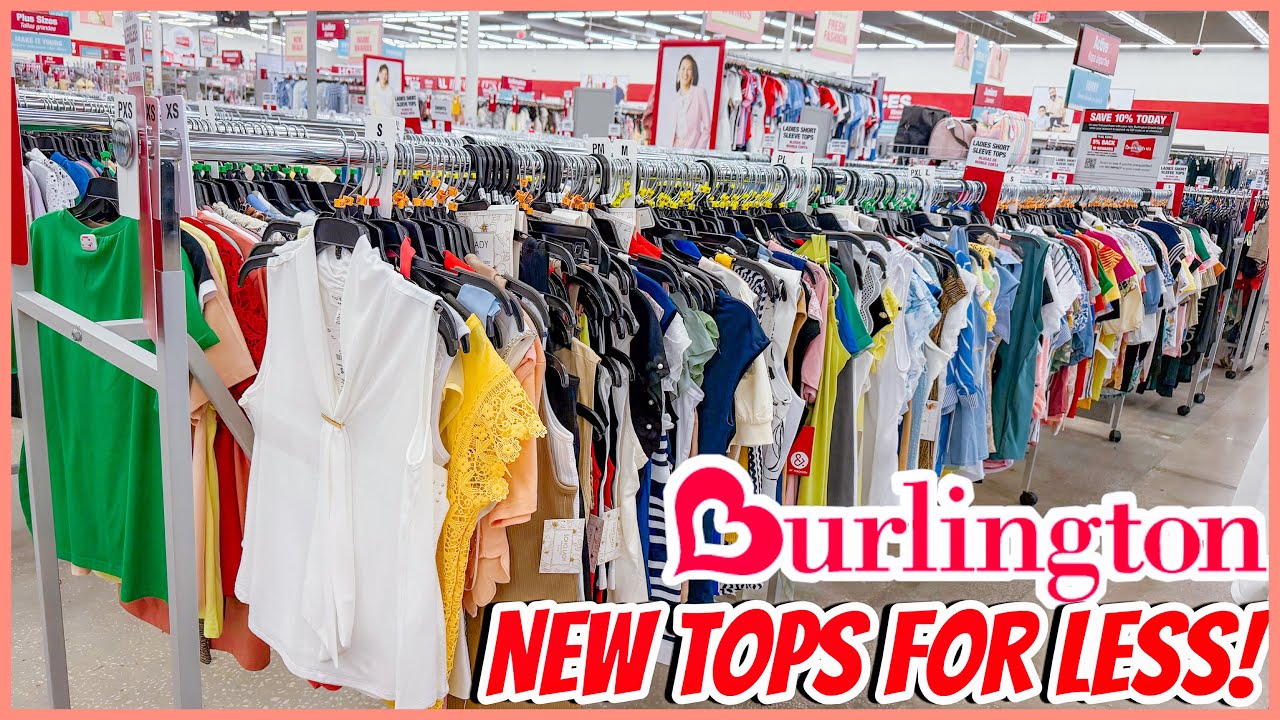 BURLINGTON NEW SPRING TOPS BLOUSES FOR LESSAS LOW $4.99 | BURLINGTON  SHOP WITH ME