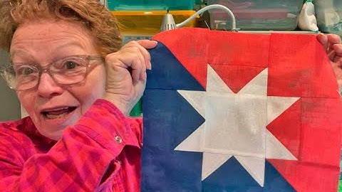 QOV Block 2023 - See how easy it is to make this block using AccuQuilt!