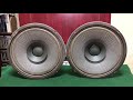 オーディオ試聴動画 Electro Voice 12inch MC-12a フルレンジスピーカー