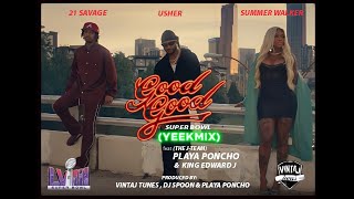 Usher ft. Summer Walker, 21 Savage, Playa Poncho & King Edward J - Good Good | Trending Collab 2024