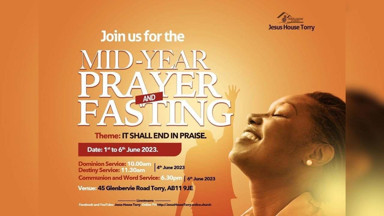 Destiny and Dominion Service It Shall End in Praise (4th June 2023