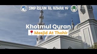 Khotmul Qur'an dan Wisuda Tahfidz Kelas 9 di Masjid At Thohir Depok