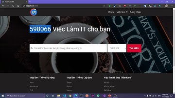 Demo BTL HQTCSDL - Trang web tìm việc làm IT - Nhóm 9