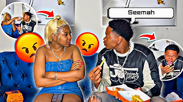 Calling My Girlfriend By My Ex’s Name PRANK!!
