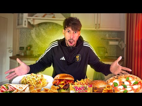 ⚽️ I EAT for 24 HOURS like a SERIE A FOOTBALL PLAYER