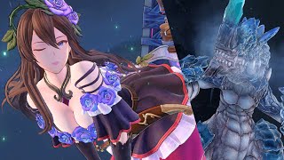 Rosetta Gameplay Granblue Fantasy Relink (Blizzadile Boss Fight) 4K 60FPS