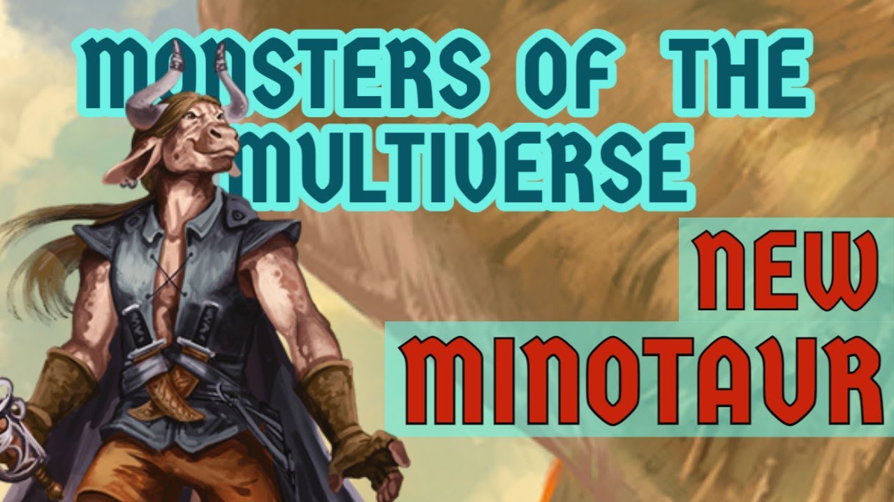 Monsters of the multiverse minotaur art