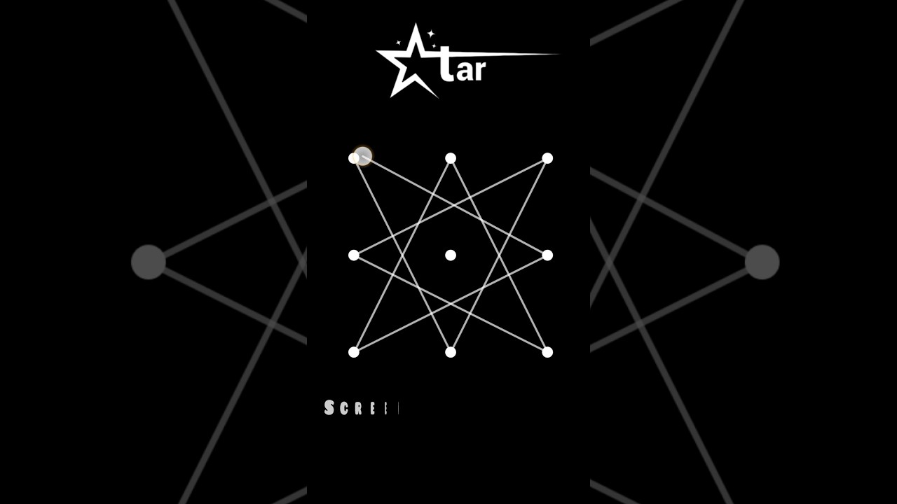 Star Screen Lock Pattern 🌟 | 