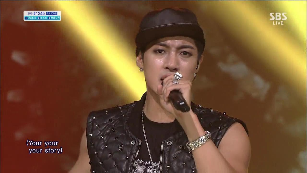 [Kim Hyun Joong] - Твоя история @ Популярная песня 130804
