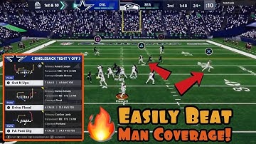 Singleback Tight Y Off Mini Scheme Part 2: Easily Beat ANY Man Coverage Using These Plays!