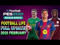 Football Life New Patch 2026 PES 2021 Option File Update