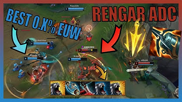 "RengarkeinBock" RENGAR ADC Montage feat. Blade of the Ruined King & Kraken Slayer with Lethal Tempo