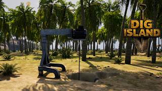 Testing New Mine Elevator - Dig Island Ep 4