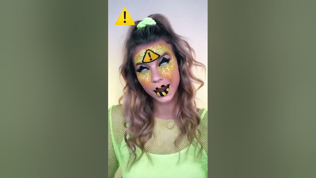 THE CRAZIEST EMOJI MAKEUP ALERT! #shorts THE CRAZIEST EMOJI MAKEUP ALERT! #shorts