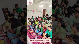 Learning French in Fun Way! #BirlaOpenMinds #LearningFrench #FunLearning #Daltonganj #language