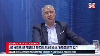 VERDE-N FAȚĂ cu Grigore CARTIANU - ANALIZE CARE DOR, SUBIECTE OMISE DE ALȚII