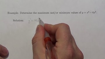 Math 31: Curve Sketching : The Second Derivative Test   Lesson