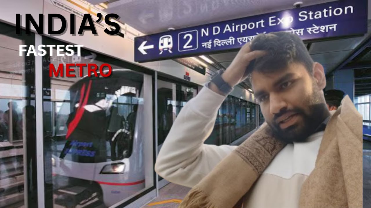 India's  fastest metro😱  #vlog #lifestyle