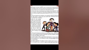 STD-3 MORAL SCIENCE Ch -13 Spread Peace