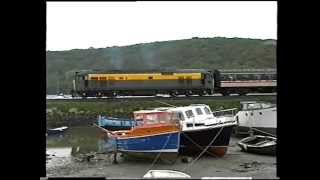 50008 Thunderer & 50015 Valiant at Golant 4/5/91