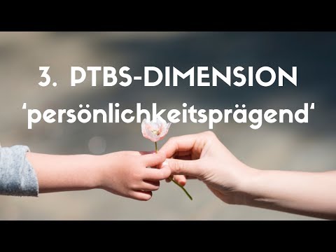 kPTBS・Bindungs-/Entwicklungstrauma I 3. Dimension der PTBS