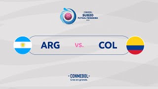 LIVE | ARGENTINA vs. COLOMBIA | CONMEBOL U-20 WOMEN'S FUTSAL