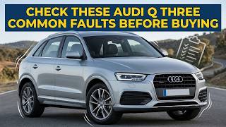 Audi Q3 Chronic Problems And Maintenance - Common Faults To Check Before You Purchase