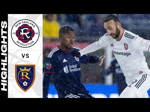 New England Real Salt Lake Goals And Highlights