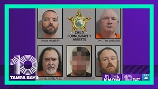 4 men, teen arrested for having child porn: Polk sheriff