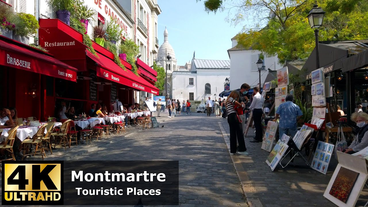 🇫🇷 Paris: Montmartre tour / 4K