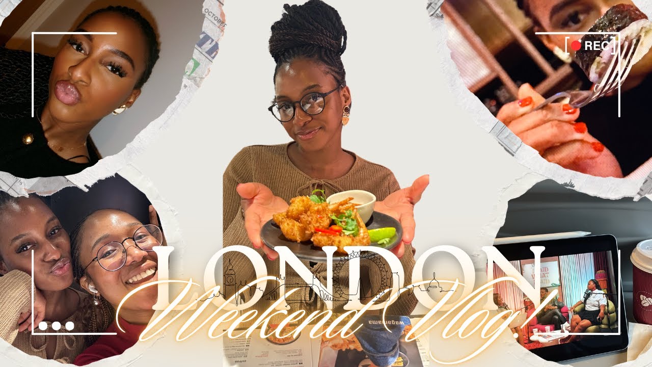 VLOG 04: A FUN WEEKEND IN LONDON🇬🇧: SHOPPING🛍️, MOVIES🍿, TRIED SUSHI FOR THE FIRST TIME🍱