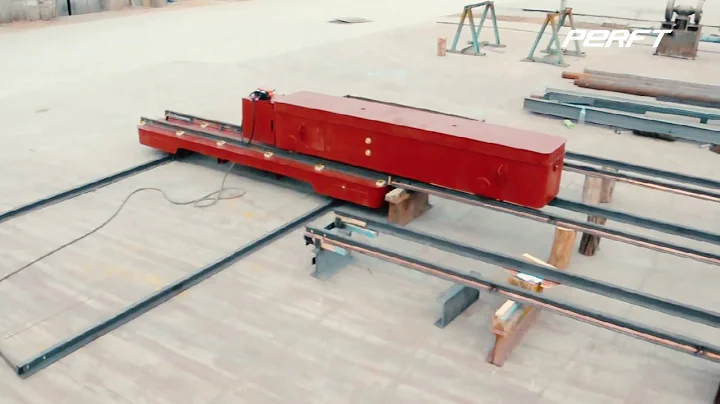 Self Rail Guided Vehicle System for Industrial Warehouse