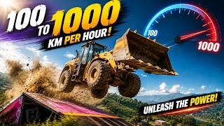 BeamNG Drive: Loader Ramp Stunt in 4K — Can It Survive?! screenshot 3