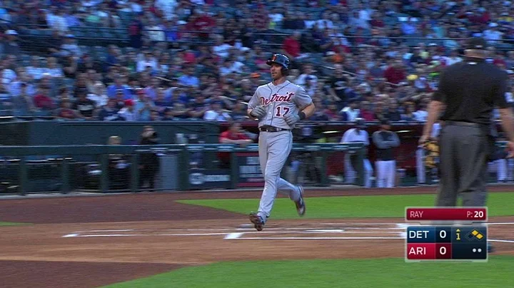 DET@ARI: Castellanos drives in Romine in the 1st