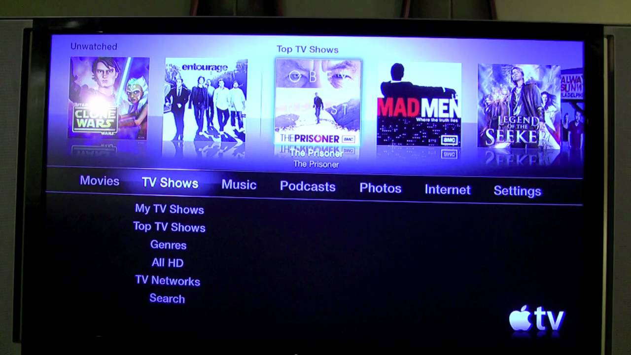 Apple TV 3.1 Software Upgrade - YouTube