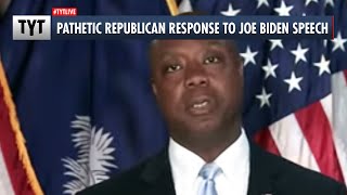 Senator Tim Scott's PATHETIC Response to Joe Biden's Speech to Congress